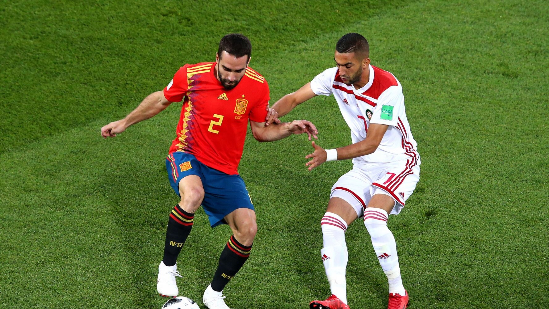 Spanyol vs Maroko